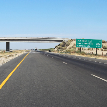 Picture of Interstate 5 in California